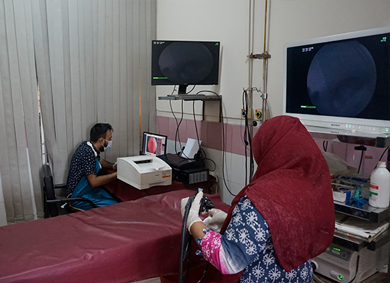 Sony Surgical Monitor & Medical Grade Printer Demonstration Program, Endoscopy Department, Mugda Medical College Hospital