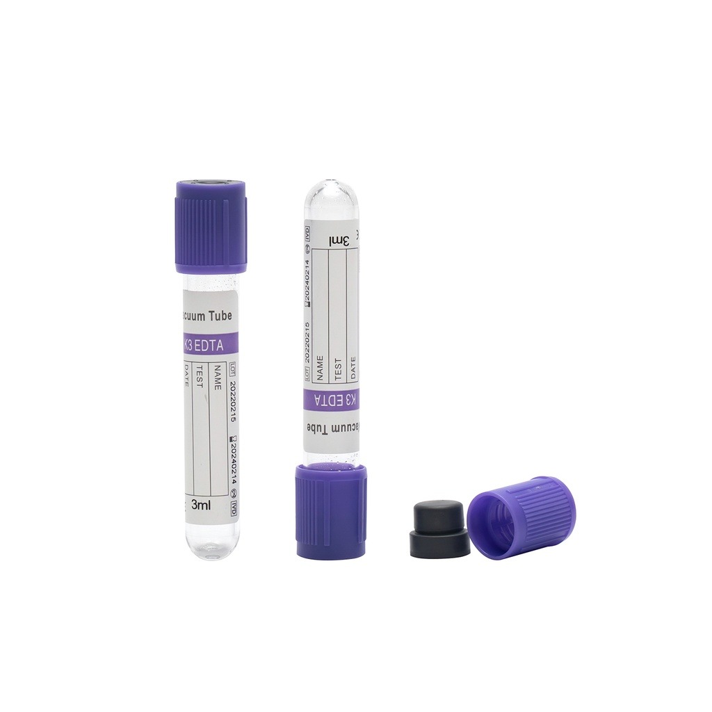 EDTA Tube Purple/Blue/Clot Activator